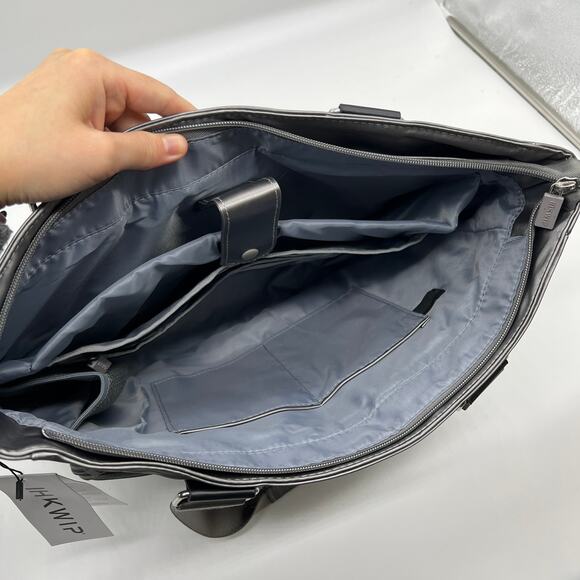 IHKWIP Cargo Catchall Tote with Two Crossbody Straps Met Stone Grey - Picture 8 of 13